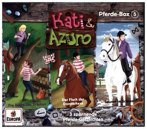 Kati & Azuro - Pferde-Box. Box.5, 3 Audio-CDs, 3 Audio-CD