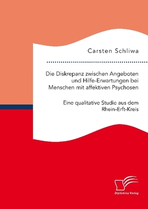 Die Diskrepanz zwischen Angeboten und Hilfe-Erwartungen bei Menschen mit affektiven Psychosen. Eine qualitative Studie a