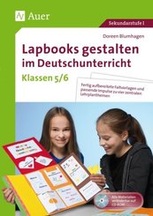 Lapbooks gestalten im Deutschunterricht 5-6, m. 1 CD-ROM