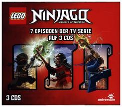LEGO Ninjago Hörspielbox, 3 Audio-CDs - Box.4
