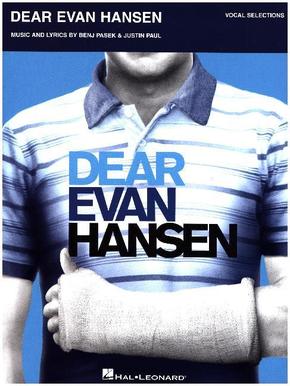 Dear Evan Hansen, Vocal Selections, Piano, Voice & Guitar Book