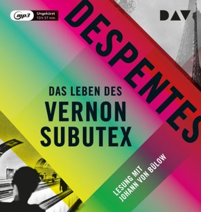 Das Leben des Vernon Subutex 1, 1 Audio-CD, 1 MP3 - Tl.1