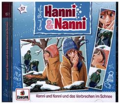 Hanni und Nanni und das Verbrechen im Schnee, 1 Audio-CD
