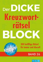 Der dicke Kreuzworträtsel-Block - Bd.26