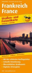 PUBLICPRESS Straßen- und Freizeitkarte Frankreich