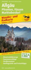 PublicPress Wander- und Radkarte Allgäu, Pfronten, Füssen, Marktoberdorf