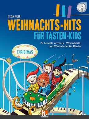 Weihnachts-Hits für Tasten-Kids, m. Audio-CD