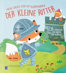 Der kleine Fuchs spielt Ritter