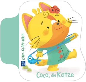 Klipp-Klapp-Buch Coco, die Katze