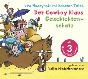 Der Cowboy Klaus Geschichtenschatz, 2 Audio-CDs