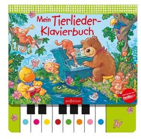 Mein Tierlieder-Klavierbuch, m. Klaviertastatur