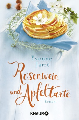 Rosenwein und Apfeltarte