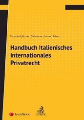 Handbuch Italienisches Internationales Privatrecht