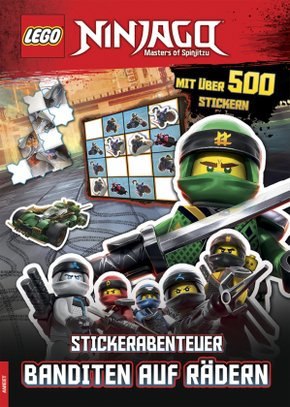 LEGO® NINJAGO&#8482; - Stickerabenteuer - Banditen auf Rädern
