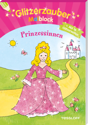 Glitzerzauber Malblock Prinzessinnen