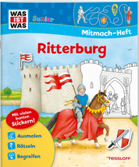 Ritterburg, Mitmach-Heft - Was ist was junior Mitmachheft