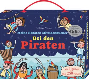 Meine liebsten Mitmachbücher: Bei den Piraten, 4 Bde.