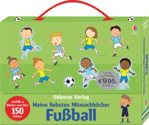 Meine liebsten Mitmachbücher: Fußball, 4 Bde.