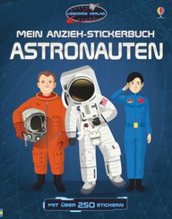 Mein Anzieh-Stickerbuch: Astronauten