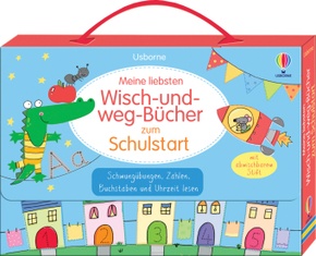 Meine liebsten Wisch-und-weg-Bücher zum Schulstart (4 Bände + Stift)