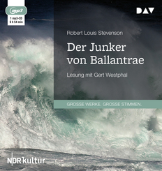 Der Junker von Ballantrae, 1 Audio-CD, 1 MP3