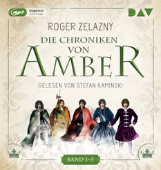 Die Chroniken von Amber - Band 1-5, 5 Audio-CD, 5 MP3