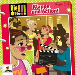 Die drei !!! - Klappe und Action!, 1 Audio-CD