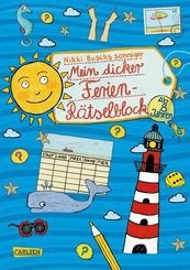 Rätselspaß Grundschule: Mein dicker Ferien-Rätselblock - Bd.6