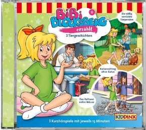 Bibi Blocksberg erzählt - Tiergeschichten, 1 Audio-CD