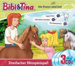 Bibi & Tina - Die Ponys sind los, 3 Audio-CD