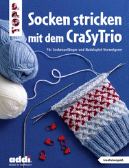 Socken stricken mit dem CraSyTrio