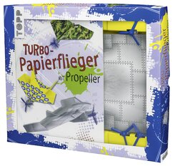 Kreativ-Set Turbo-Papierflieger mit Propeller