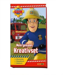 Feuerwehrmann Sam: Mein geniales Kreativset (Malblock, Rätselblock + 12 Buntstifte)