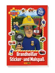 Feuerwehrmann Sam: Brandheißer Sticker- und Malspaß