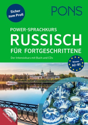 PONS Power-Sprachkurs Russisch für Fortgeschrittene, m. 2 Audio-CDs