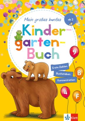Mein großes buntes Kindergarten-Buch
