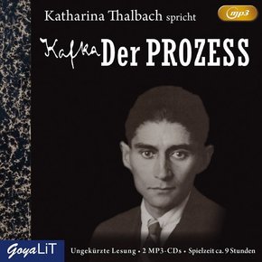 Der Prozess, 2 Audio-CD, 2 MP3