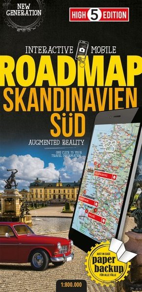 High 5 Edition Interactive Mobile ROADMAP Skandinavien Süd. Scandinavia South
