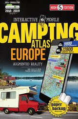 High 5 Edition Interactive Mobile Camping Atlas Europe 2018/2019