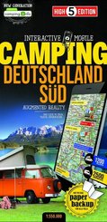 High 5 Edition Interactive Mobile CAMPINGMAP Deutschland Süd. Germany South