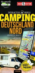 High 5 Edition Interactive Mobile CAMPINGMAP Deutschland Nord; Germany North