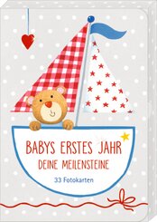 Fotokarten-Box - BabyGlück - Babys erstes Jahr - Deine Meilensteine