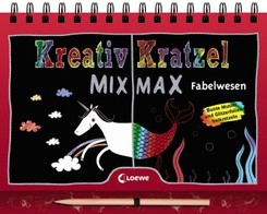 Kreativ-Kratzel MIX MAX - Fabelwesen