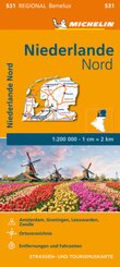 Michelin Karte Niederlande Nord