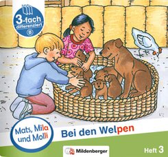 Mats, Mila und Molly - Bei den Welpen - Schwierigkeitsstufe B - H.3