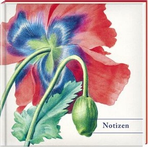 Notizbuch Mohn