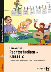 Lernkartei: Rechtschreiben - Klasse 2, m. 1 CD-ROM