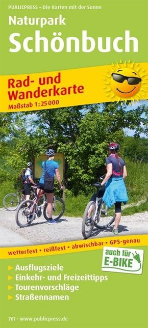 PUBLICPRESS Rad- und Wanderkarte Naturpark Schönbuch