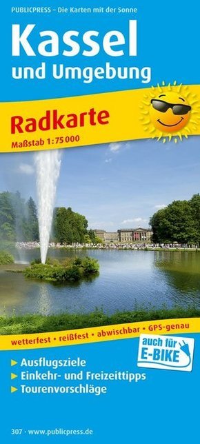 PUBLICPRESS Radkarte Kassel und Umgebung
