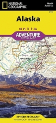 National Geographic Adventure Map United States, Alaska